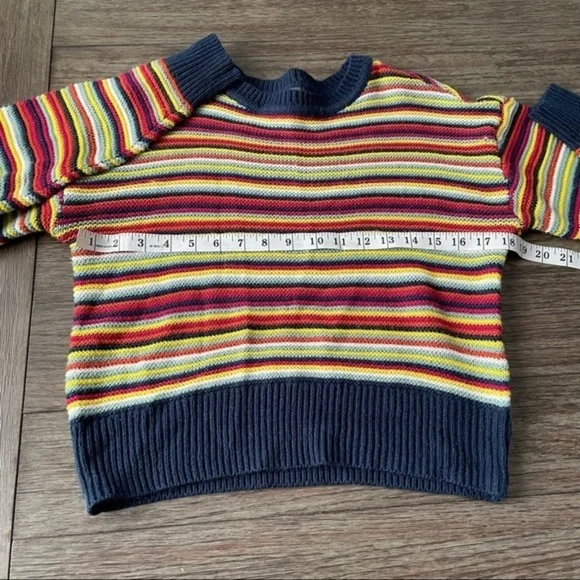 Wild Fable Striped Long-Sleeve Oversize Sweater - Picture 7 of 9